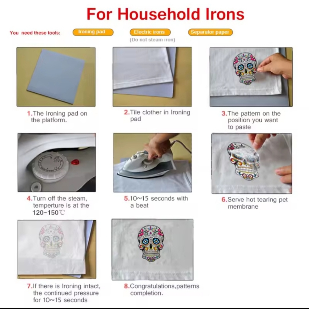 Iron on Heat transfer sticker Rabbit - Picture 2 of 4
